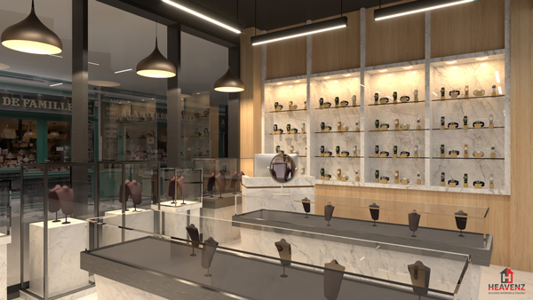 Retail Shop Interior Design Service Dubai - Heavenz Interior